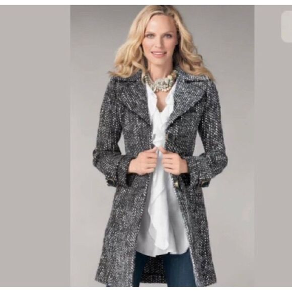 Cabi Style 530 Tweed Wool Blend Jacket Size XS - Picture 1 of 12